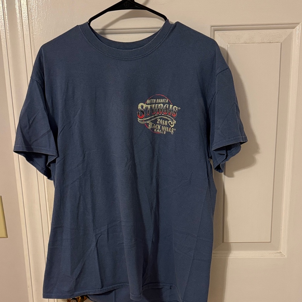 Blue Graphic Men's T-Shirt